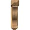 Ekena Millwork Funston Arts and Crafts Rough Sawn Bracket w/ Offset Brace, Western Red Cedar, 6"W x 24"D x 24"H BKT0604X24X24FST03RWR - alternate 3